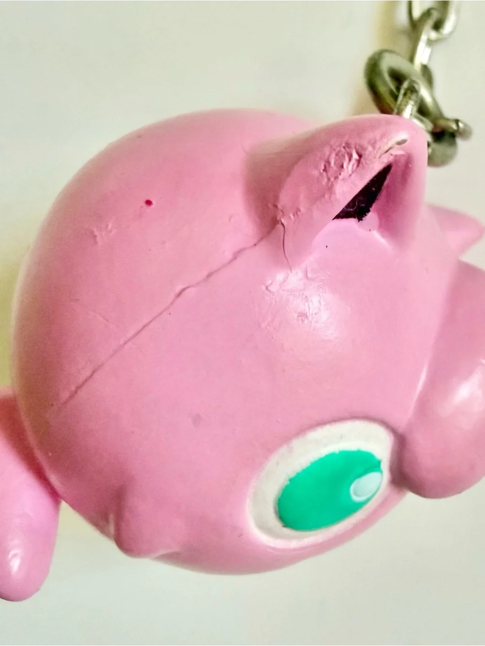Jigglypuff Pokemon Keychain 1999